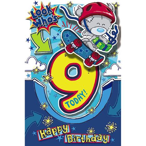 My Dinky Look Who's 9 Today Me to You Bear Birthday Card £1.89